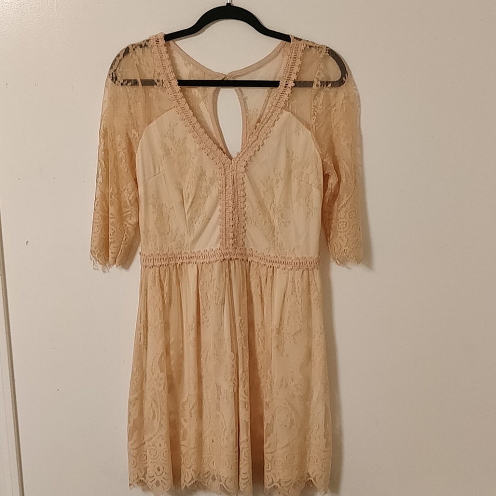 #38 Babydoll dress with mid-length sleeve NWOT